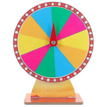 Roulette Wheel Fortune Rotating Roulette Wheel Party Roulette Wheel Game for Carnival lin