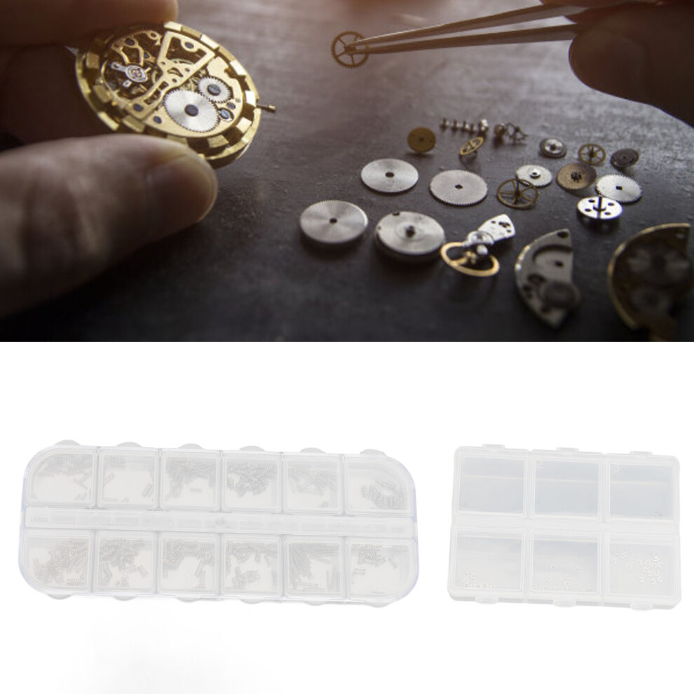 400pcs Stainless Steel Compression Springs Assortment Kit 12 Sizes with 100 Spring Pins-image-OPC-PKC9PQC-NEW