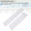 2pcs Breathable Mesh Baby Crib Liner Soft Anti-Fall Cot Bumper 9