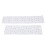 2pcs Breathable Mesh Baby Crib Liner Soft Anti-Fall Cot Bumper 3