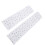2pcs Breathable Mesh Baby Crib Liner Soft Anti-Fall Cot Bumper 14