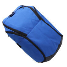 Large Capacity Blue Oxford Basketball Backpack with Laptop & Wet Dry Compartments