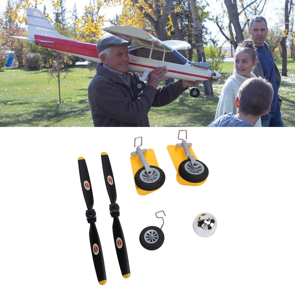 Rc Airplane Spare Parts Landing Gear Wheels For Wltoys Xk A300, Plastic & Metal 7661346701360