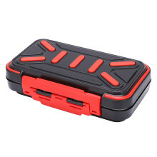 Fishing Tackle Box Portable Compression Impact Lure Box for Fishing Enthusiasts, Waterproof, Durable, Adjustable Compartments