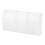 Acrylic Wall Mount TV Remote Control Holder Case - 2pcs Storage Box with 3 Gird 9