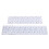 Classic Baby Crib Breathable Mesh Bumper 2-Piece Set with White Dots 1