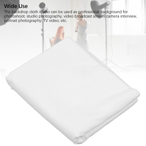 High Density White 1x2m Photo Backdrop Screen for Studios & Parties 2