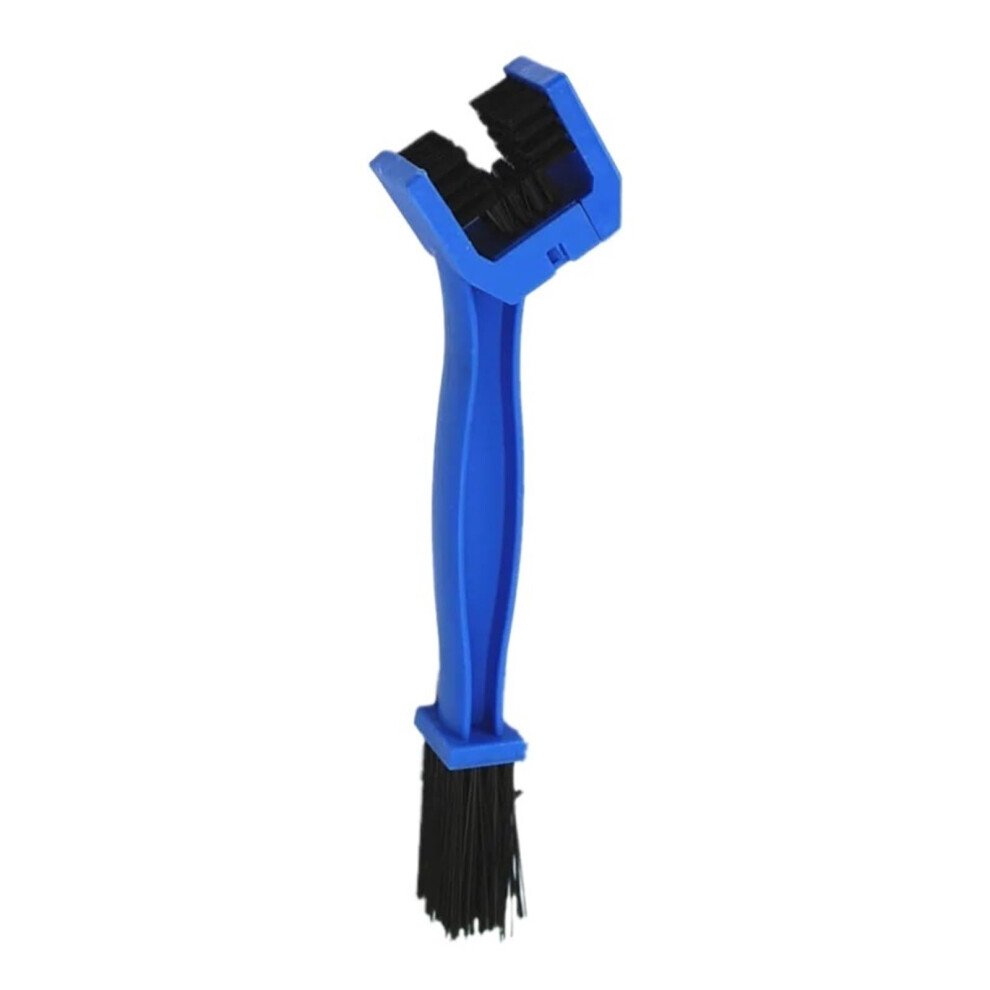Motorcycle Bicycle Chain Cleaning Brush, Gear Scrubber Tool For Outdoor Maintenance, Compatible With All Models Blue 6447073471513