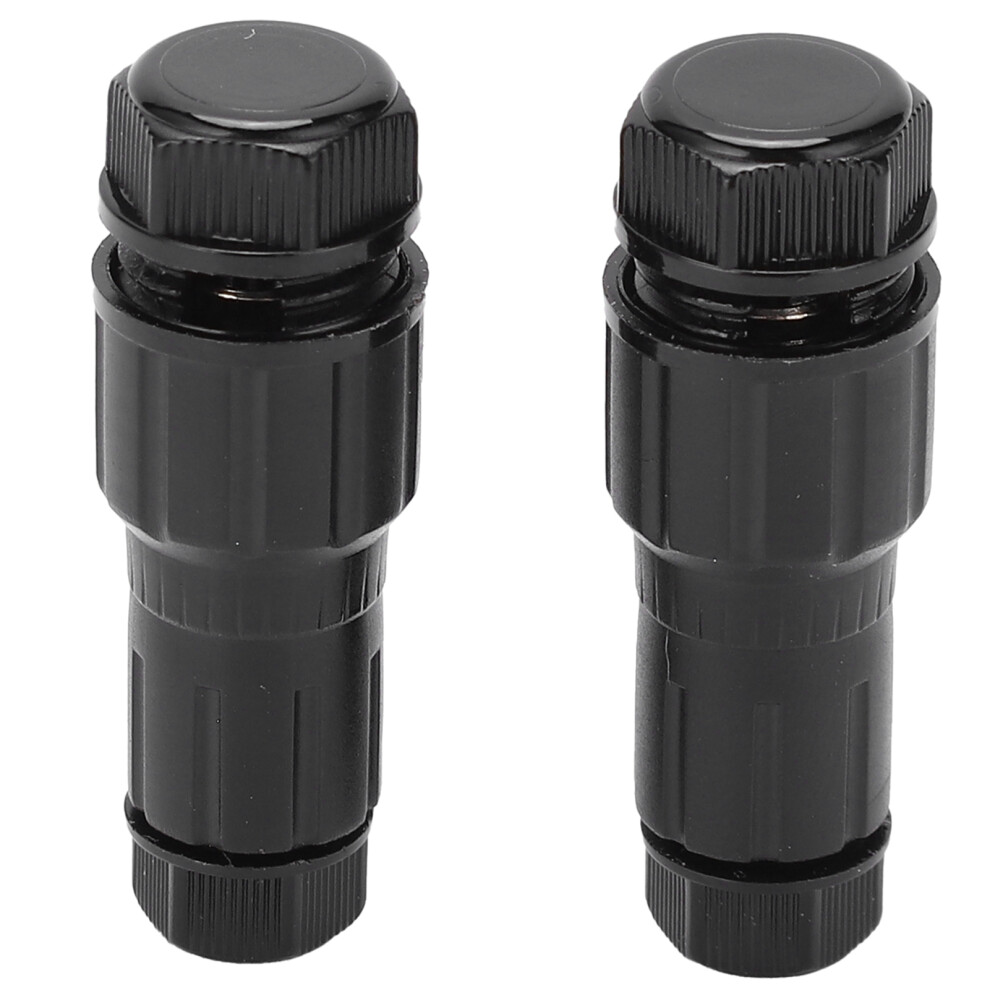2Pcs Low Voltage Wire Connectors Nylon Brass for