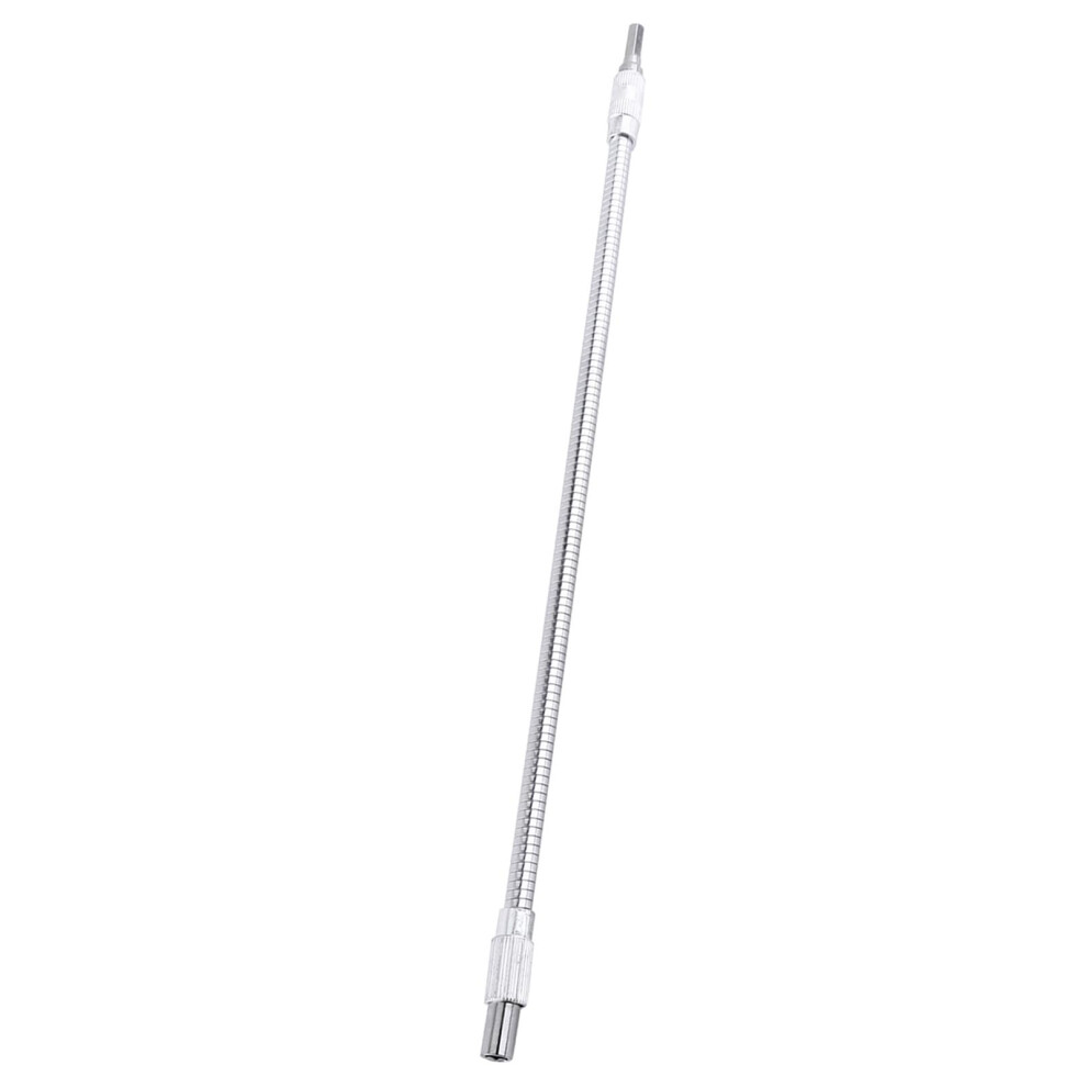 Flexible Shaft Extension Bit Holder 1/4In Metal 400Mm For Hex Screwdriver 6.35Mm Bend 300 Degrees For Tight Spaces 6038364151483