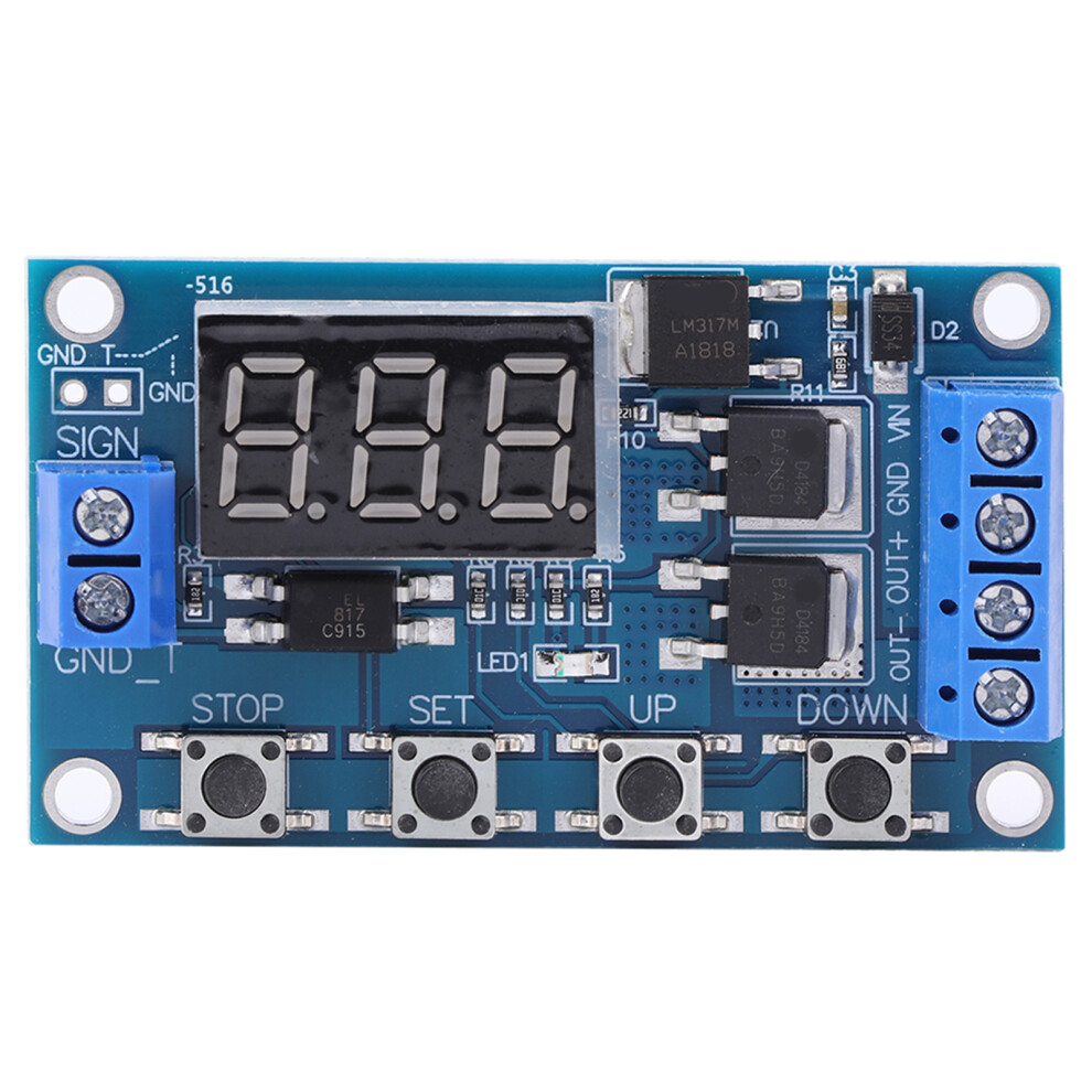 Timer Delay Switch Circuit Board Trigger Cycle