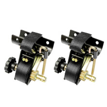 2-in-Black-Leiterrahmen-Ratschenriemen mit J-Haken, 7,5 Fuß, 500 lbs