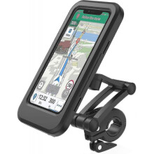 Motorcycle Phone Holder Waterproof Bike Mount 360 Rotation Cell Phone Holder