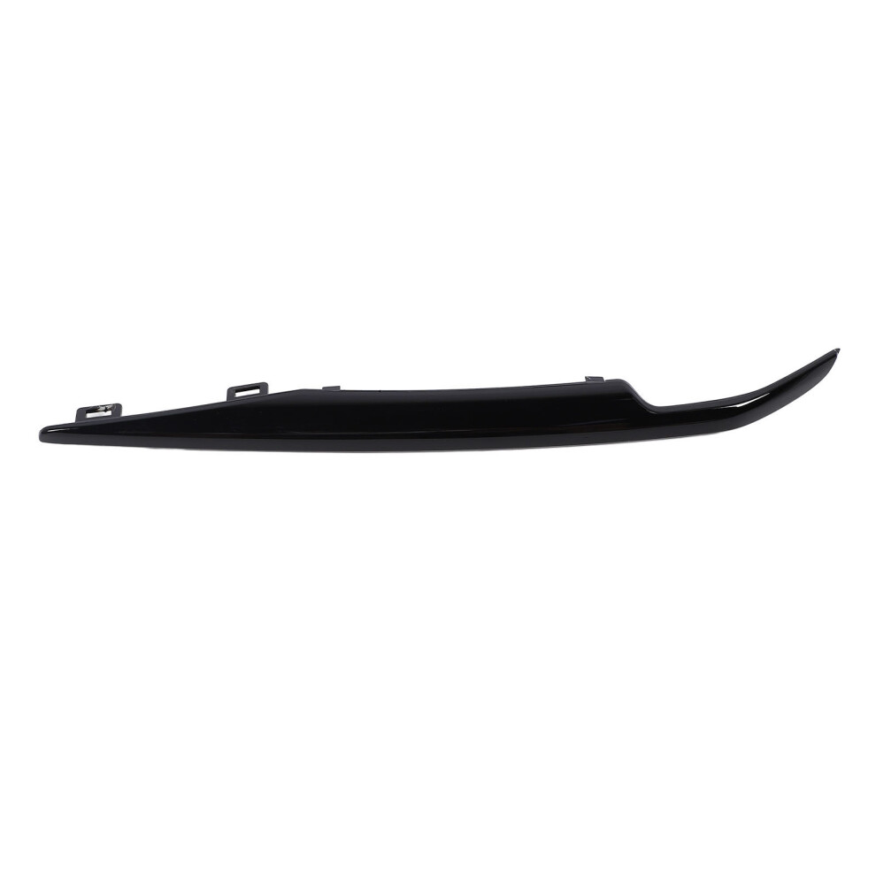 Front Bumper Lower Cover Trim Glossy Scratch Black 8320539910079