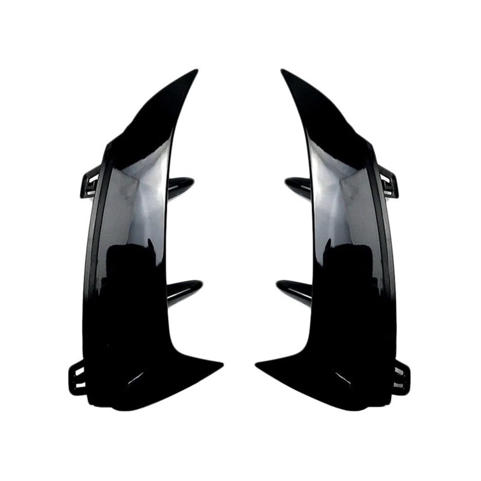 Car Diffuser Scenic For Mercedes-Benz Cla W177 Hatchback A45 A35 A180 A200 A220 Amg 2019 Rear Bumper Spoiler Side Canard Air Vent Black 9084446760842