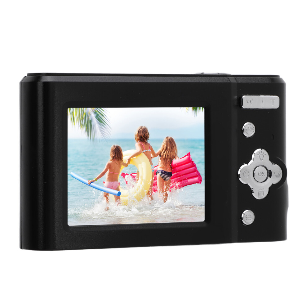2.4 Inch Ips Screen Digital Camera 48Mp 2.7K 8X Zoom For Kids Black 8721346705610
