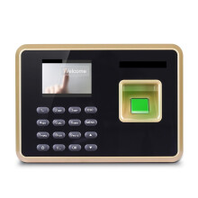 Employee Attendance Machine with Fingerprint Recognition for Small Business and Office Use, Biometric Punch Card System