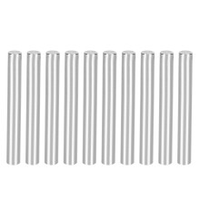 10Pcs Round Shaft 4100‑0006‑0050 Stainless Steel