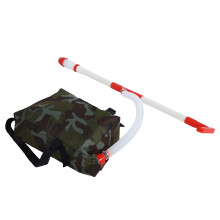 Manual Fertilizer Spreader with Ergonomic Handle for Precision Fertilization of Corn, Vegetables, and Fruit Trees