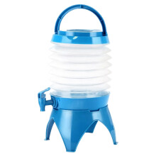 Camping Water Container 5.5L Collapsible Jug with Spigot and Handle Portable Outdoor Liquid Storage for Hiking