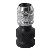 1/2 Inch Drive to 1/4 Inch Hex Socket Adapter, Quick Release Tool Converter for Power Wrench, Durable Steel Construction