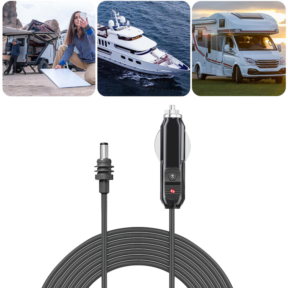Ip68 Water Resistant Dc Car Power Cable 18Awg 1M For Satellite 8181346706541