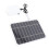 Solar Pond Aerator 2000mah Rechargeable Low Noise 10