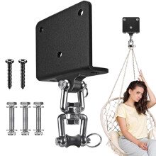 Heavy Bag Mount | Durable Punching Bag Ceiling Mount with 360-Degree Rotating Hook for Home Garage Speed Training