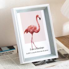 Square Picture Frames 4 x 6 Light Blue Freestanding Wall Mountable Photo Frame White Grey Blue XK00203
