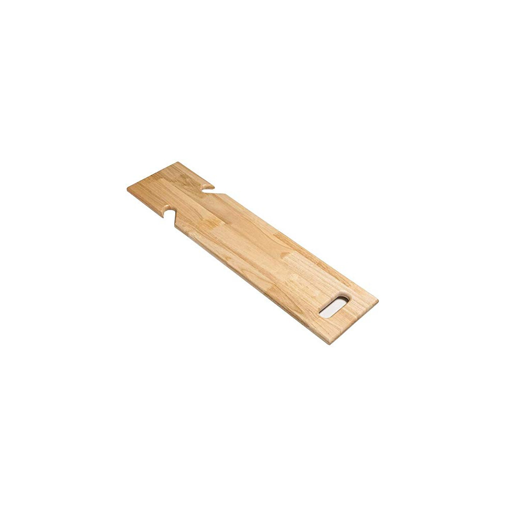 Wooden Slide Transfer Board, 30 Inch, Lightweight Patient Transfer for Wheelchair to Bed, Bathtub, Car