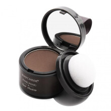 (Dark Brown)Multifunctional Shading Powder Water-proof Hairline Building Powder Cover up Scalp Eyebrow Powder Cosmetics