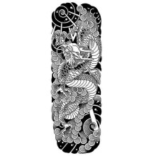 Full Hand Odorless Temporary Tattoo Realistic Dragon Semi-continuous for 1-2 Weeks Self-adhesive Waterproof Fake Tattoo Lasting