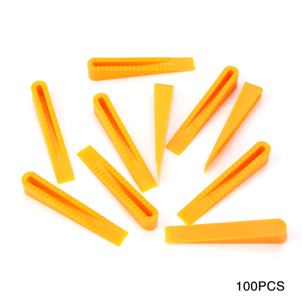 100pcs Tile Leveling System Wedges Tile Leveler