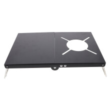 Portable Folding Camping Table Lightweight Collapsible Design for Outdoor Picnics Barbecues Beach Trips Durable Matte Finish