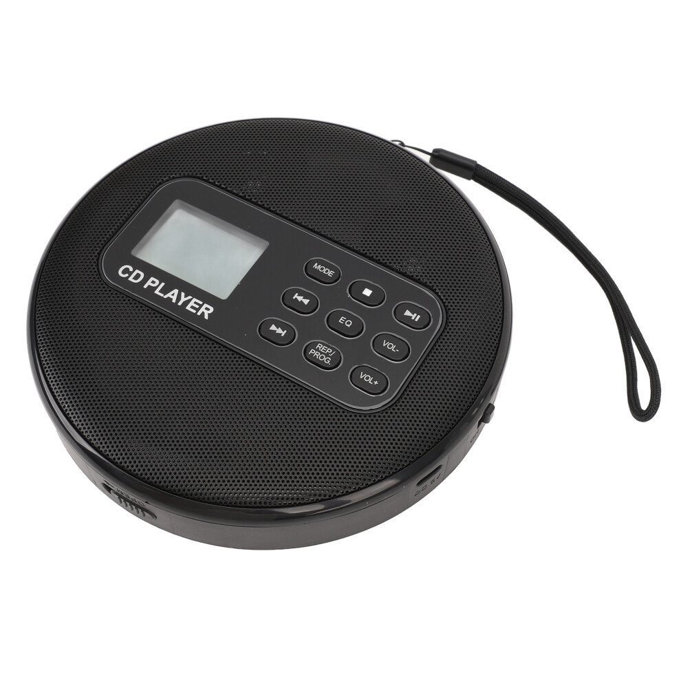Portable CD Player with MP3, LCD Display, Dual Speakers, 1500mAh Battery-image-OPC-PKC9WTT-NEW