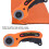 Rotary Cutter Quilters Sewing Patch‑Work Leather 12
