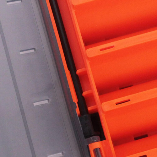 Tackle Box Double-Sided Fishing Lures Storage Container with Multiple Compartments for Hooks and Baits, Durable Design 1