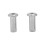 Iron Plated Nickel Flat Nuts Hex Nut Round Head 8