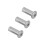 Iron Plated Nickel Flat Nuts Hex Nut Round Head 6