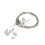 Guitar Nylon Strings Integrated Bridge-White string buckle 1