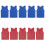 Soccer Conditioning Vests Durability Polyester-Kid Red Blue 1