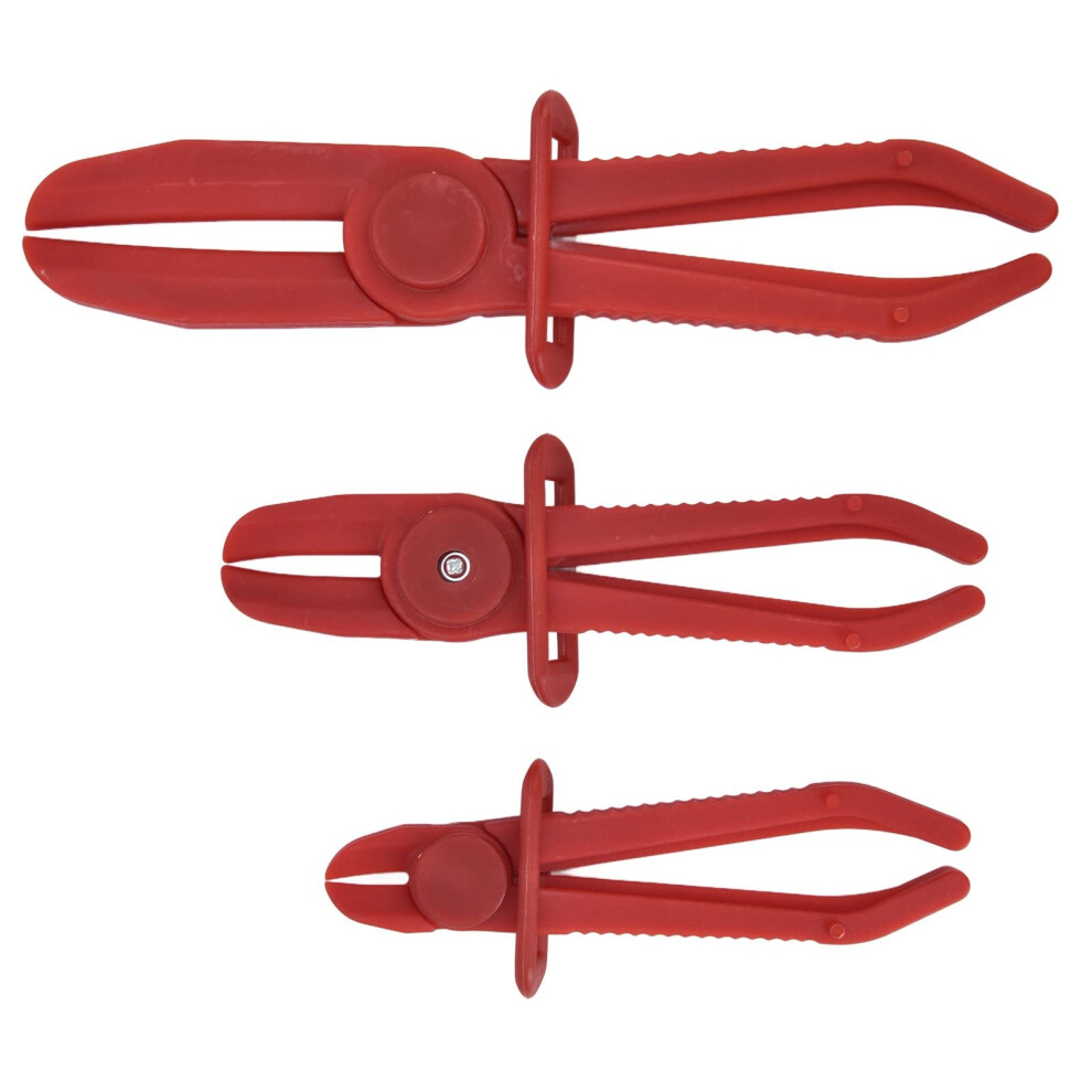Hose Pinch Pliers Set, 3Pcs Nylon Clamp Pliers For Fuel Lines, Brake Hoses, Coolant Hoses, Gas Lines Compatibility 9016109675637