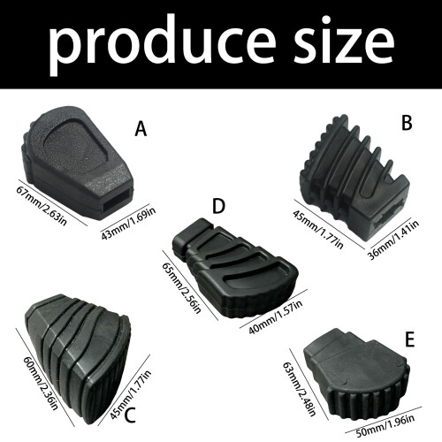 Percussion Equipment Rubber Foot Cushion Anti Vibration-Type A 2