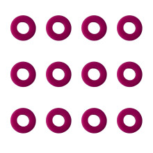 Premiums Silicones Rackets Vibration Control For-Rose red