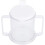 Clear Mug for Children and Elderly, Two-Handled Water Drinking Cup, Easy Grip Feeding Cup, Design 5