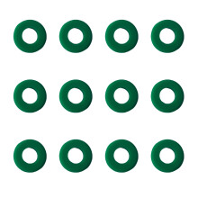 Tennis Rackets Shocked Absorber For Enhances Control And-Green