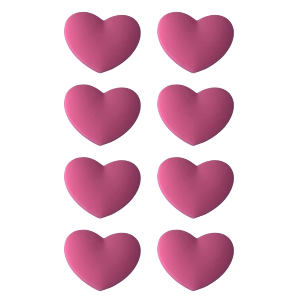 8lots Tennis Racket Shock Absorbers Heart Silicones-Rose red-image-OPC-PKC9XJR-NEW