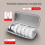 Portables Badminton Shuttlecock Container Waterproofed-grey 6