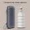 Portables Badminton Shuttlecock Container Waterproofed-grey 4