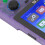 Handheld Retro Gaming Console 3.5" IPS 32GB Purple with 11 Emulators 9
